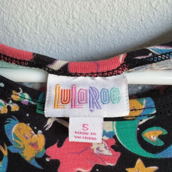 LuLaRoe Irma- Disneys Little Mermaid Size Small - Picture 4 of 4